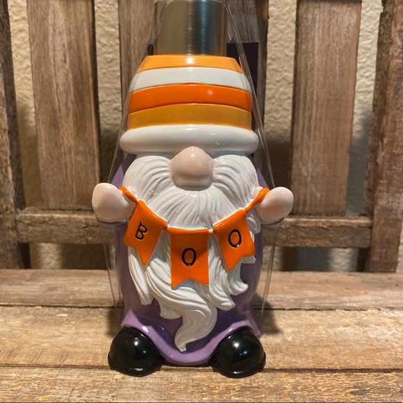 Halloween Gnome Soap Dispenser, Boo Gnome Soap Dispenser, Gnome Soap Pump, Gnome - Picture 4 of 13